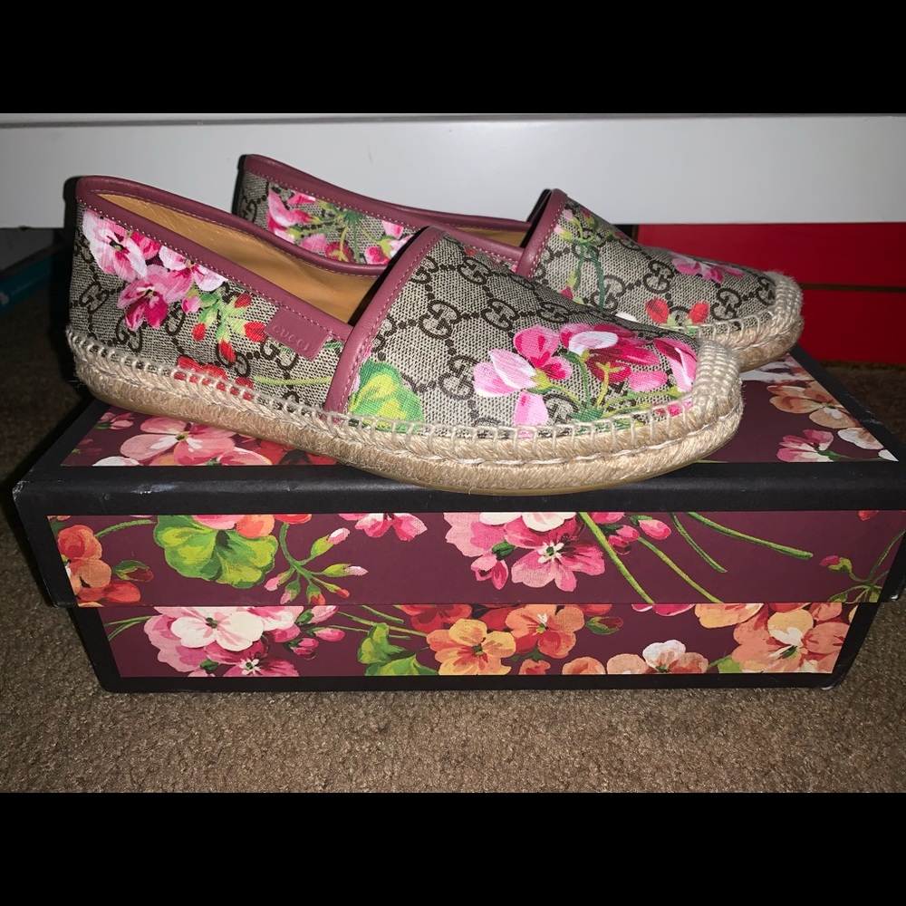 Authentic Gucci espadrilles